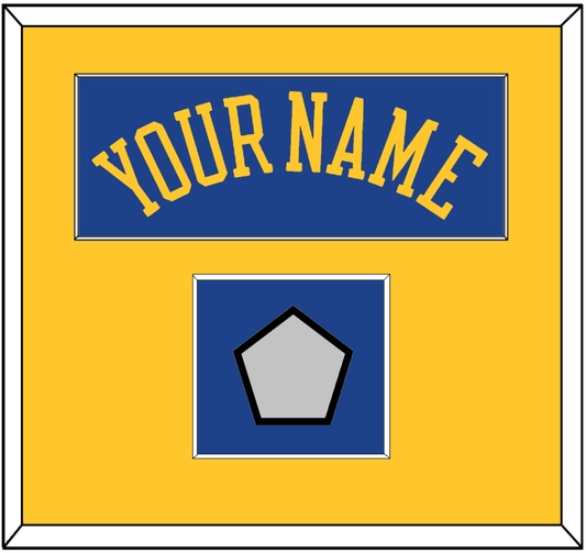 Golden State Name & Champions Patch - Road Blue (2010-2019) - Essential Tier 2