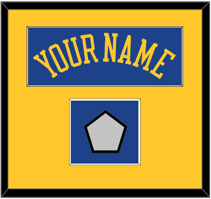 Golden State Name & Finals Patch - Road Blue (2010-2019) - Essential Tier 2