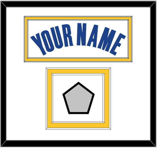 Golden State Name & Champions Patch - White Association - Signature Tier 1