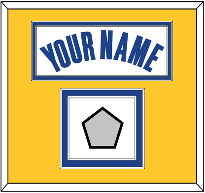 Golden State Name & Champions Patch - White Association - Signature Tier 3