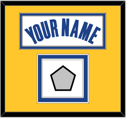 Golden State Name & Champions Patch - White Association - Signature Tier 3