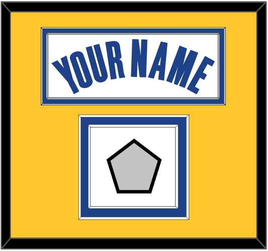 Golden State Name & Champions Patch - White Association - Signature Tier 3