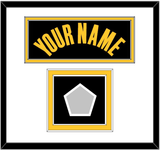 Golden State Name & Finals Patch - Black City (2021-2022) - Double Mat 2