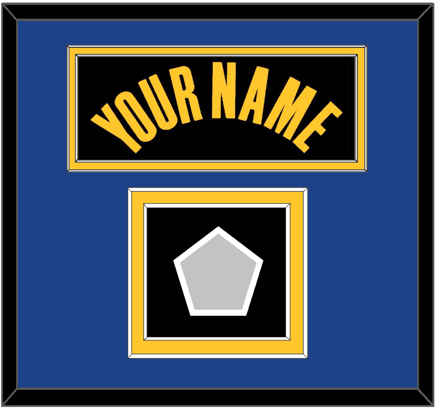 Golden State Name & Champions Patch - Black City (2021-2022) - Signature Tier 3