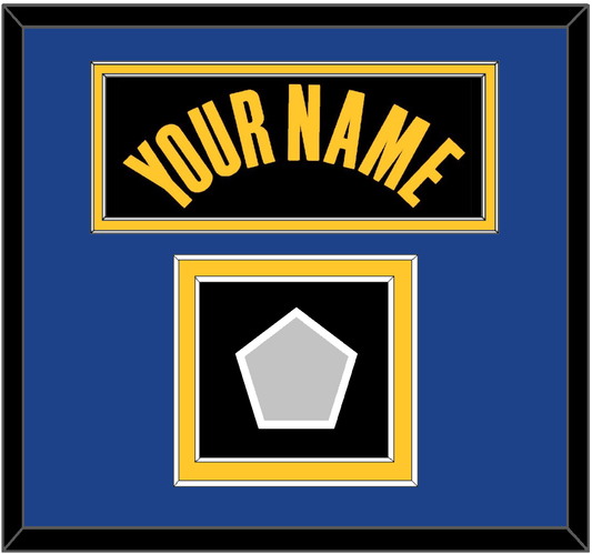 Golden State Name & Champions Patch - Black City (2021-2022) - Signature Tier 3