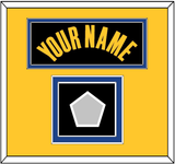 Golden State Name & Finals Patch - Black City (2021-2022) - Double Mat 4