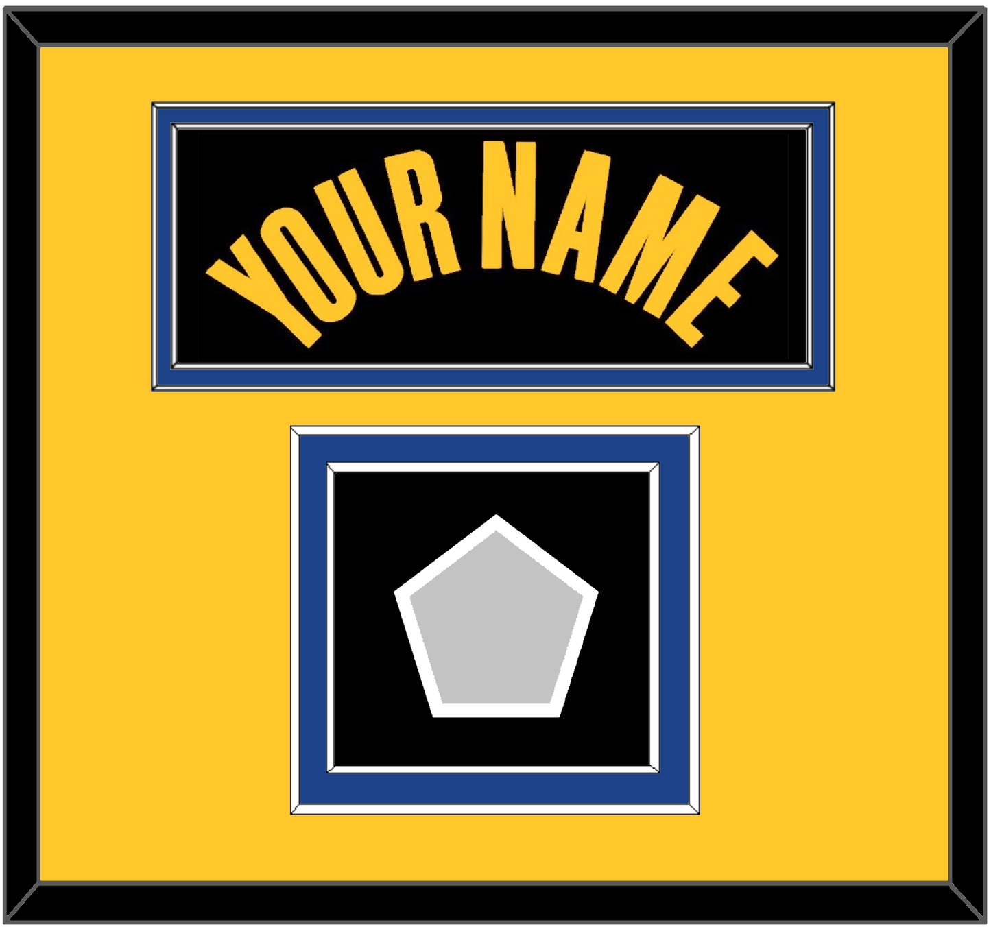 Golden State Name & Finals Patch - Black City (2021-2022) - Signature Tier 4
