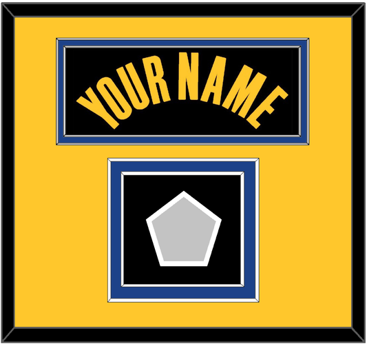Golden State Name & Finals Patch - Black City (2021-2022) - Signature Tier 4