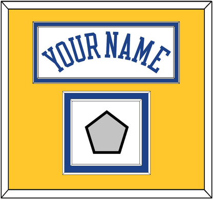 Golden State Name & Finals Patch - Home White (2010-2019) - Signature Tier 3