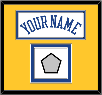 Golden State Name & Finals Patch - Home White (2010-2019) - Signature Tier 3
