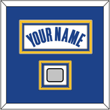Golden State Name & Champions Patch - White Association - Triple Mat 2