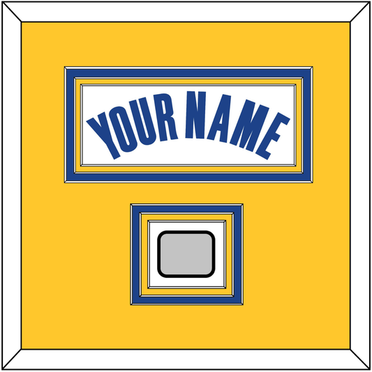 Golden State Name & Finals Patch - White Association - Premier Tier 3