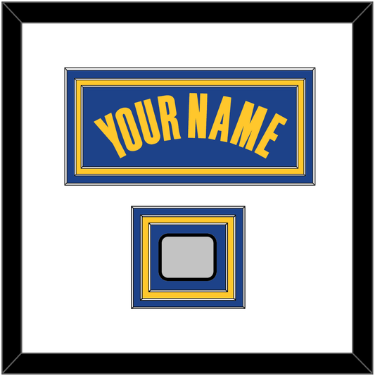 Golden State Name & Champions Patch - Blue Icon - Premier Tier 1
