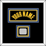 Golden State Name & Finals Patch - Black City (2021-2022) - Triple Mat 2