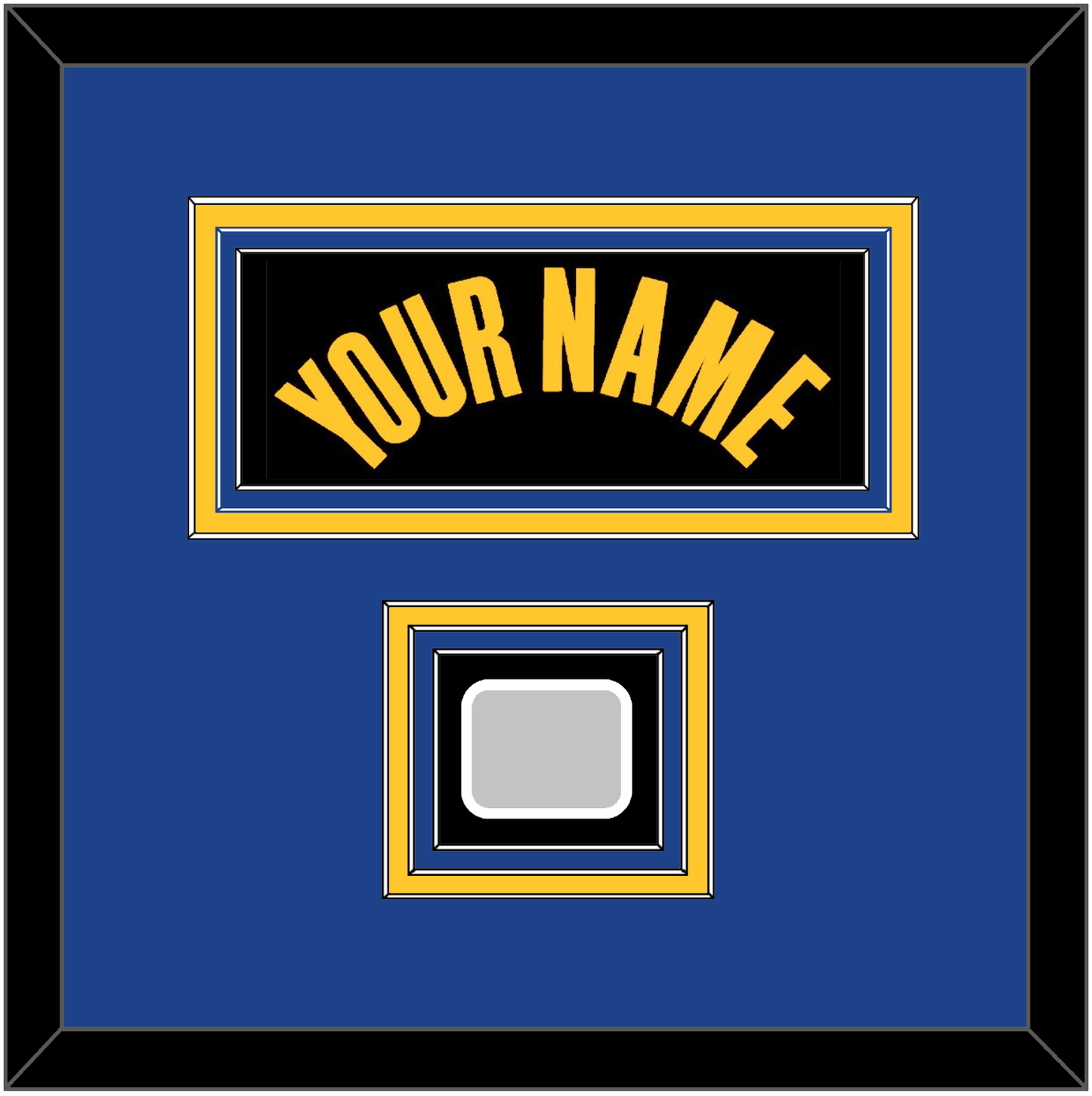 Golden State Name & Champions Patch - Black City (2021-2022) - Premier Tier 3