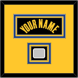 Golden State Name & Finals Patch - Black City (2021-2022) - Triple Mat 4