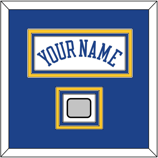 Golden State Name & Finals Patch - Home White (2010-2019) - Premier Tier 2