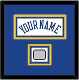 Golden State Name & Champions Patch - Home White (2010-2019) - Triple Mat 2