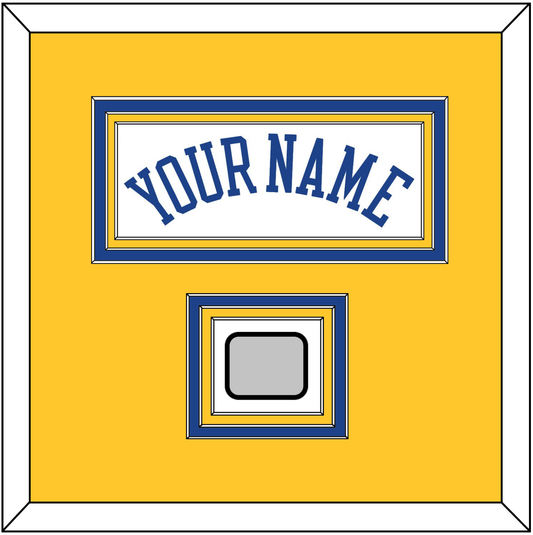 Golden State Name & Finals Patch - Home White (2010-2019) - Premier Tier 3