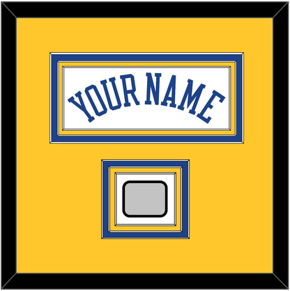Golden State Name & Champions Patch - Home White (2010-2019) - Premier Tier 3