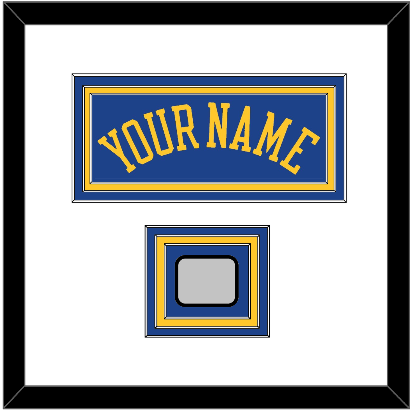 Golden State Name & Champions Patch - Road Blue (2010-2019) - Premier Tier 1