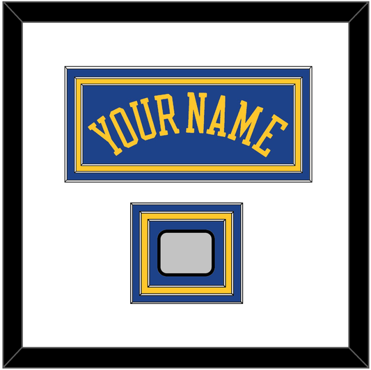 Golden State Name & Finals Patch - Road Blue (2010-2019) - Premier Tier 1