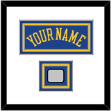 Golden State Name & Champions Patch - Road Blue (2010-2019) - Triple Mat 1