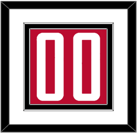Houston Number - Red Icon - Signature Tier 1