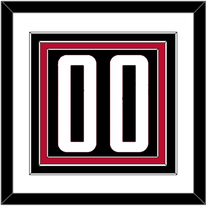 Houston Number - Black Statement - Premier Tier 1