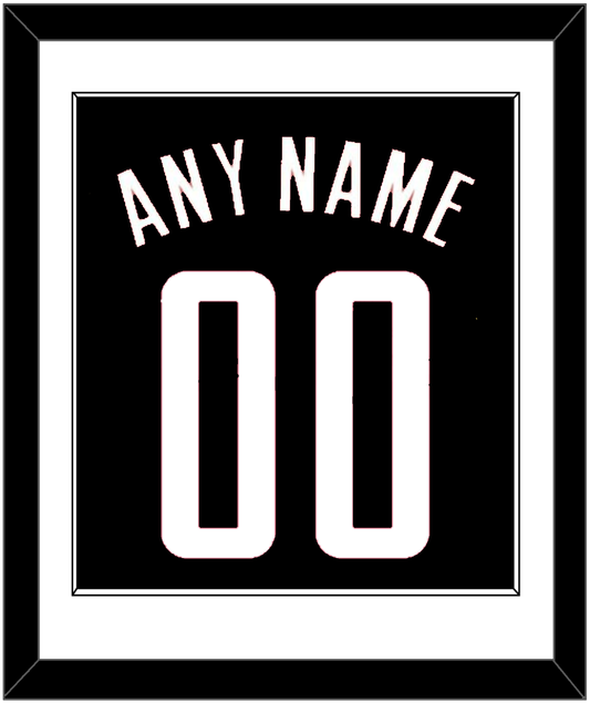 Houston Name & Number - Black Statement - Essential Tier 1
