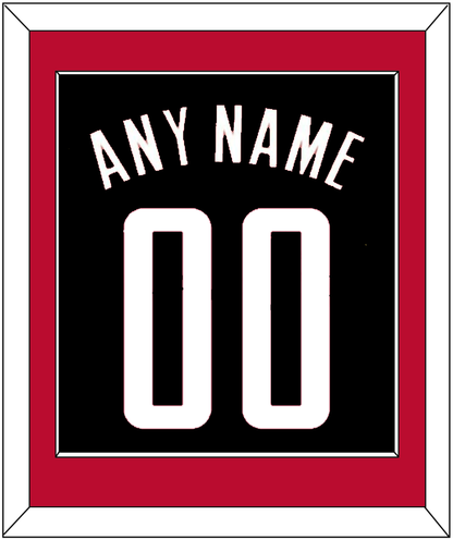 Houston Name & Number - Black Statement - Essential Tier 2