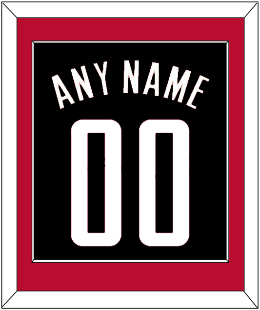 Houston Name & Number - Black Statement - Essential Tier 2