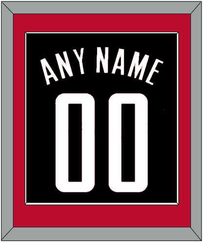 Houston Name & Number - Black Statement - Essential Tier 2