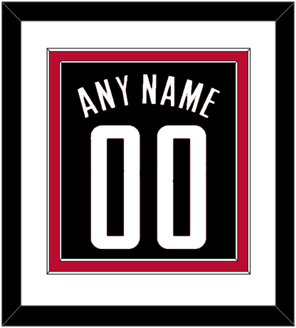 Houston Name & Number - Black Statement - Signature Tier 1