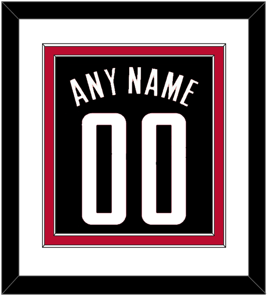 Houston Name & Number - Black Statement - Signature Tier 1