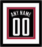 Houston Name & Number - Black Statement - Double Mat 1