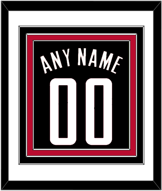 Houston Name & Number - Black Statement - Premier Tier 1