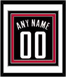 Houston Name & Number - Black Statement - Triple Mat 1