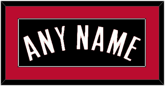 Houston Name - Black Statement - Essential Tier 2