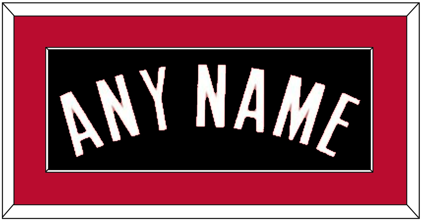 Houston Name - Black Statement - Essential Tier 2