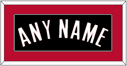 Houston Name - Black Statement - Essential Tier 2