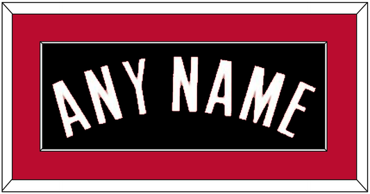 Houston Name - Black Statement - Essential Tier 2