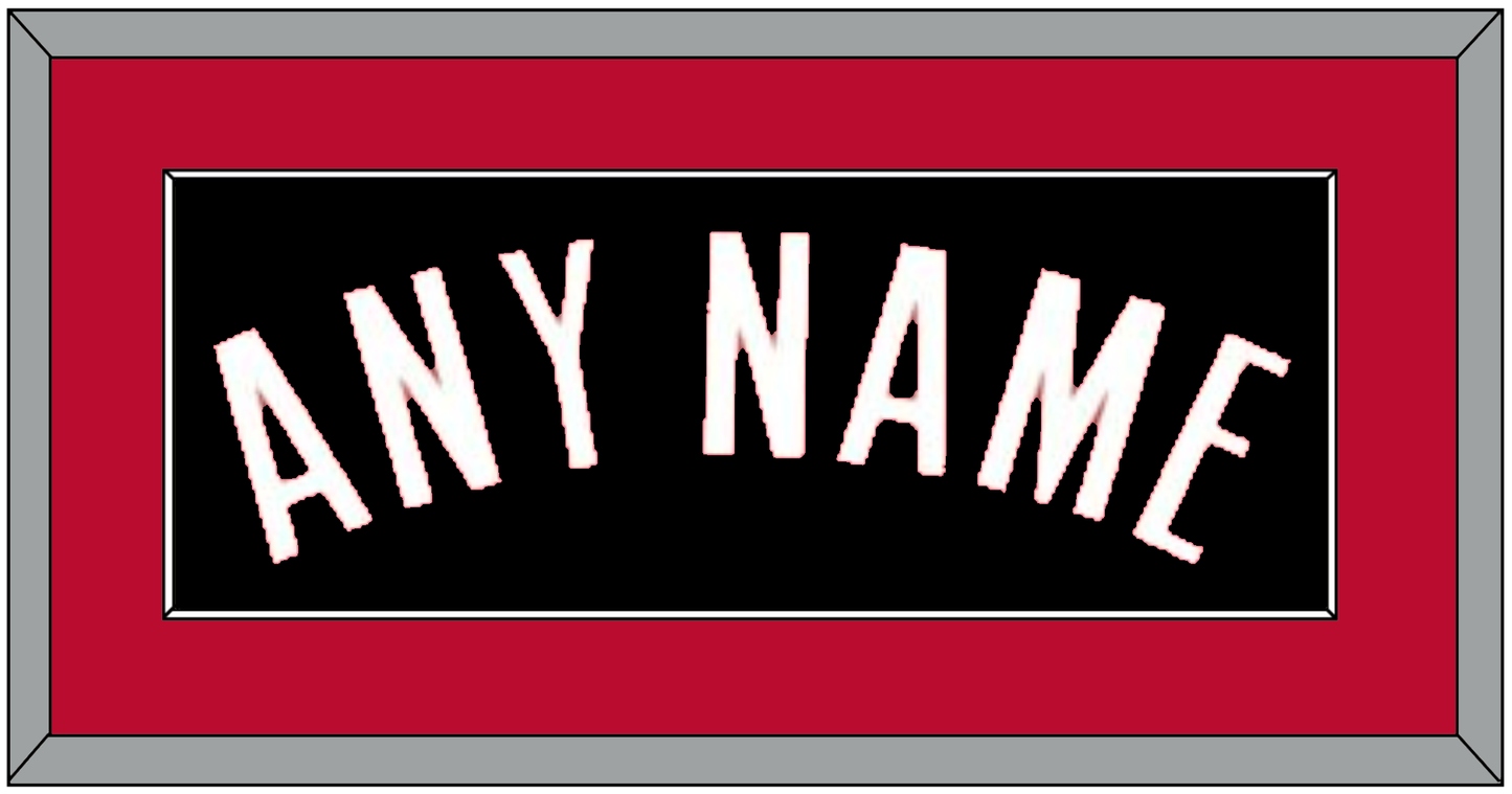 Houston Name - Black Statement - Essential Tier 2