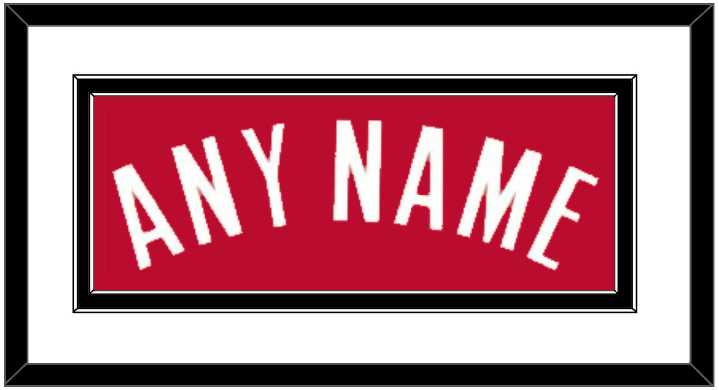 Houston Name - Red Icon - Signature Tier 1
