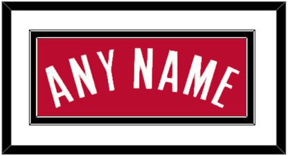 Houston Name - Red Icon - Signature Tier 1