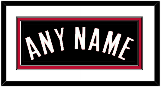 Houston Name - Black Statement - Signature Tier 1