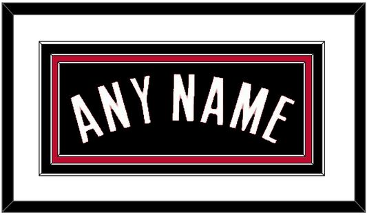 Houston Name - Black Statement - Premier Tier 1