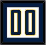 Indiana Number - Home White (2006-2017) - Single Mat 1