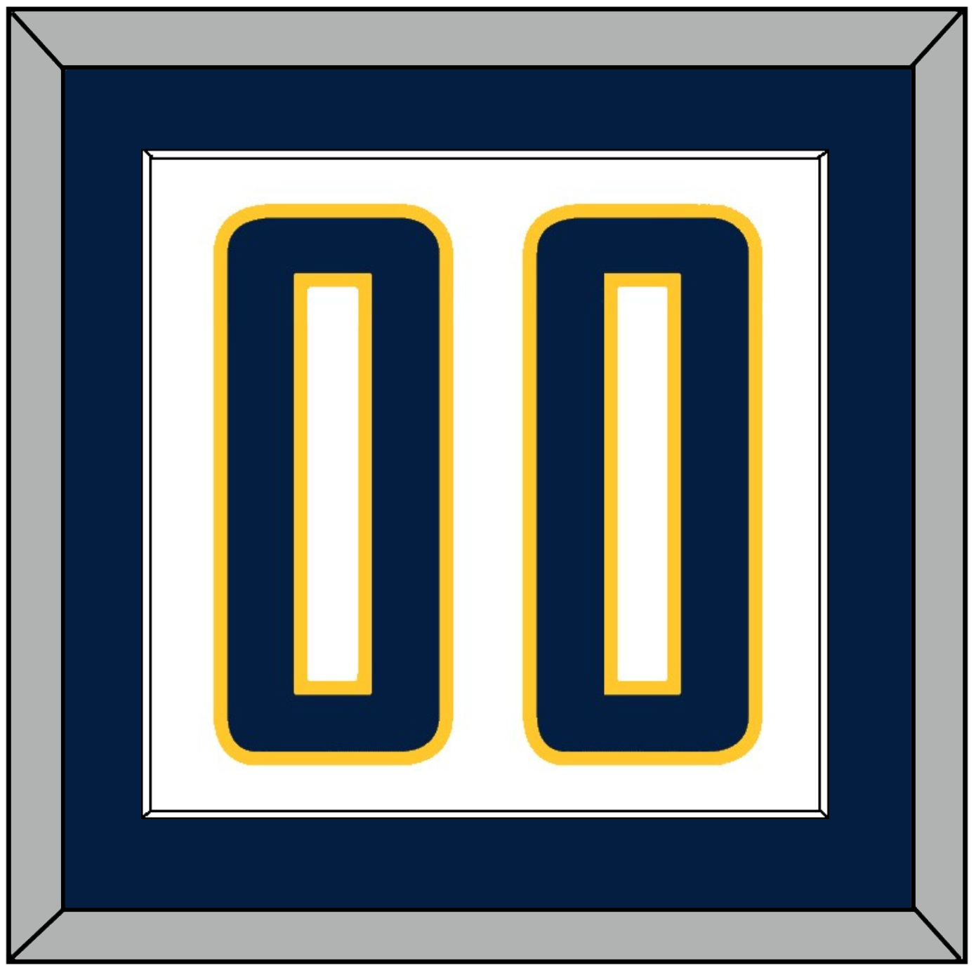 Indiana Number - Home White (2006-2017) - Essential Tier 1