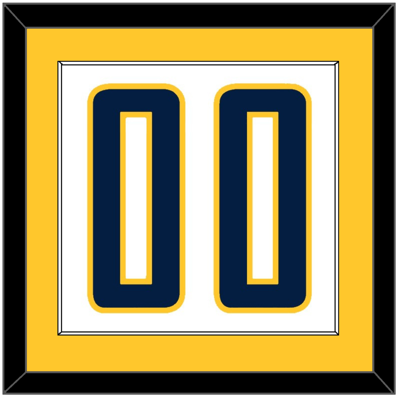 Indiana Number - Home White (2006-2017) - Essential Tier 2